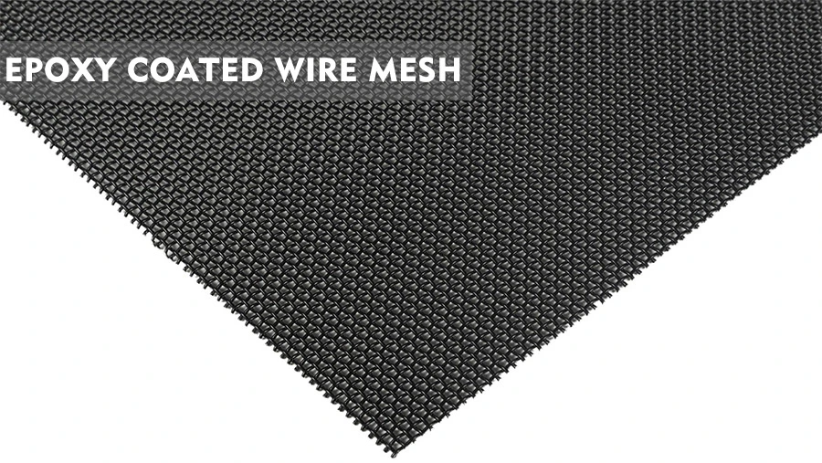 High Temperature Epoxy Coated Wire Mesh for Filter Element Support Layers