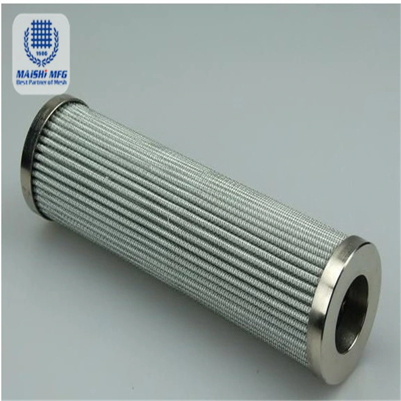 304 316 Stainless Steel Pleated Mesh Filter Element for Air Separation